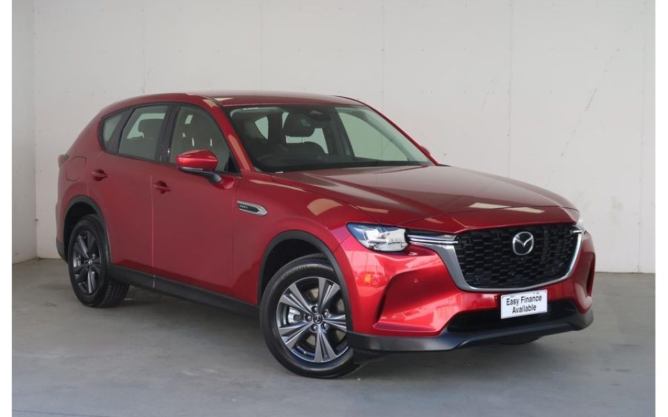 2025 Mazda CX-60 P50e Evolve SUV (Soul Red Crystal) Pre-Owned Car