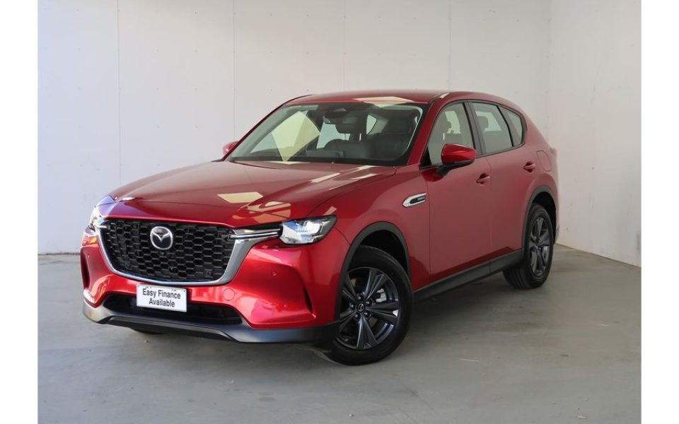 2025 Mazda CX-60 P50e Evolve SUV (Soul Red Crystal) Pre-Owned Car
