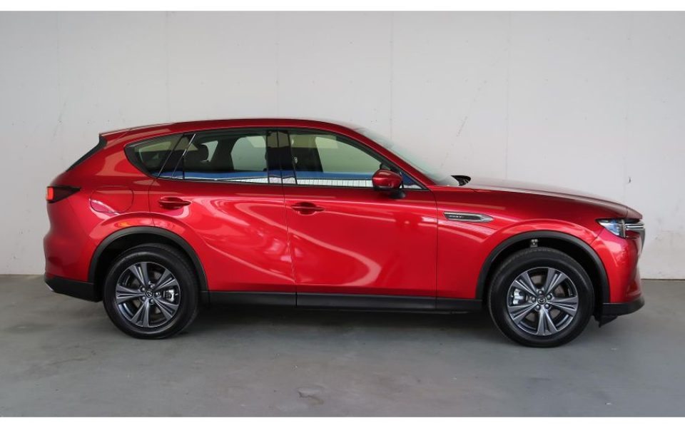 2025 Mazda CX-60 P50e Evolve SUV (Soul Red Crystal) Pre-Owned Car