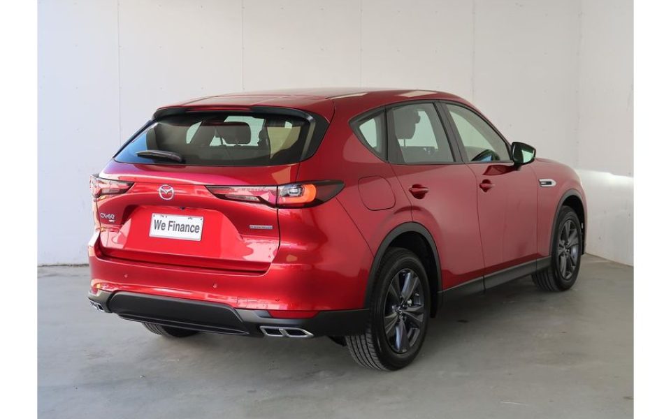 2025 Mazda CX-60 P50e Evolve SUV (Soul Red Crystal) Pre-Owned Car