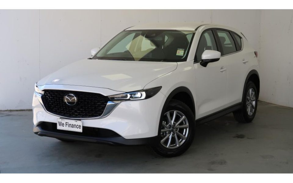 2024 Mazda CX-5 G25 Maxx Sport SUV (Rhodium White) Pre-Owned Car