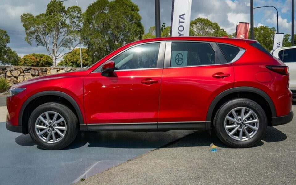 2022 Mazda CX-5 G25 SKYACTIV-Drive FWD Maxx Sport Wagon (Red) Used Car