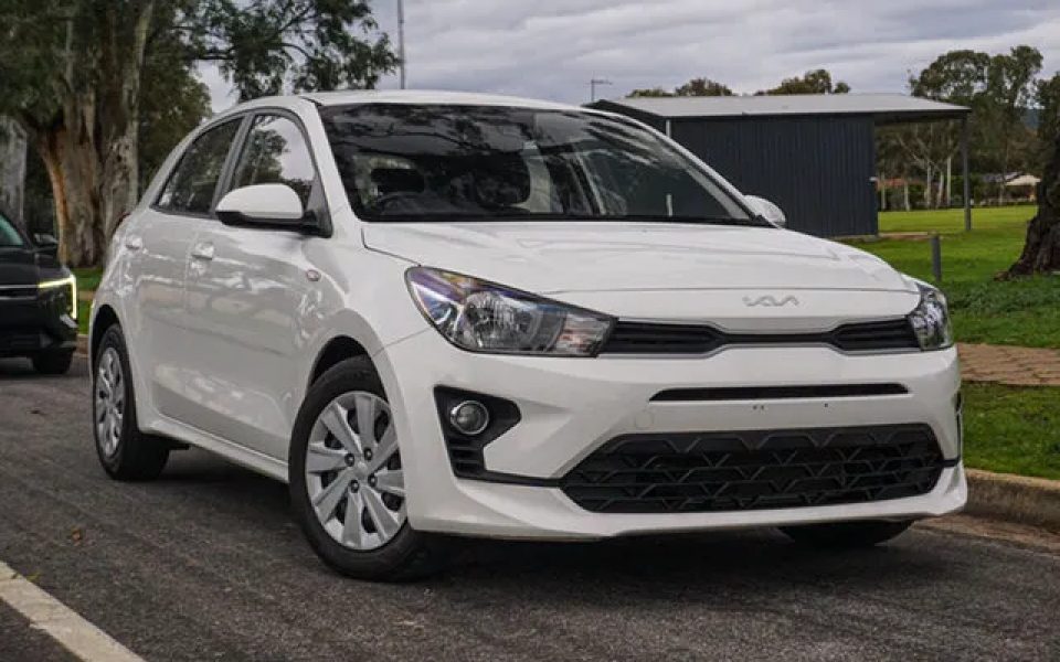 2023 Kia Rio YB MY23 S White 6 Speed Automatic Hatchback