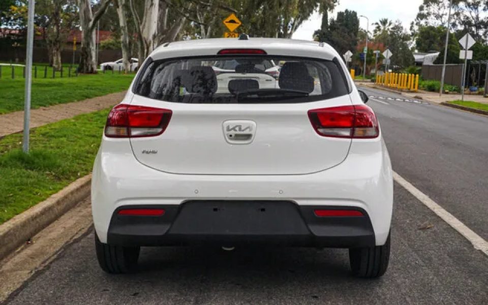 2023 Kia Rio YB MY23 S White 6 Speed Automatic Hatchback