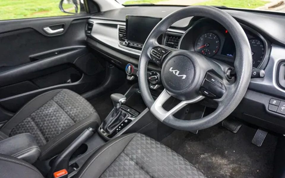 2023 Kia Rio YB MY23 S White 6 Speed Automatic Hatchback