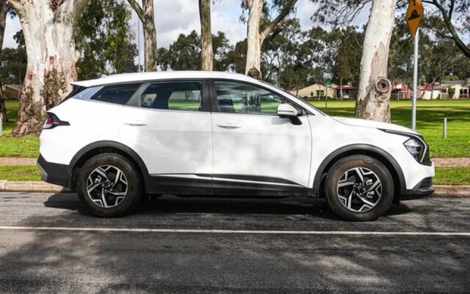 2022 Kia Sportage NQ5 MY23 S AWD White 8 Speed Sports Automatic Wagon
