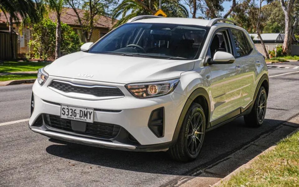 2021 Kia Stonic YB MY21 S FWD Clear White 6 Speed Automatic Wagon
