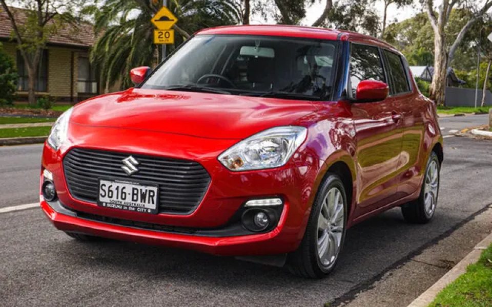 2018 Suzuki Swift AZ GL Navigator Red 1 Speed Constant Variable Hatchback