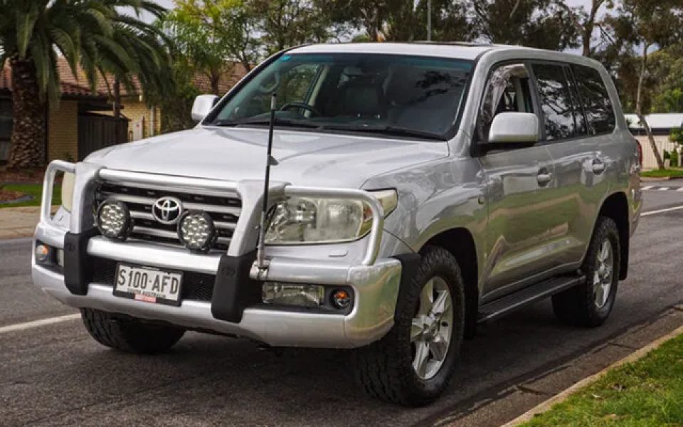 2009 Toyota Landcruiser VDJ200R MY10 Sahara Silver 6 Speed Sports Automatic Wagon