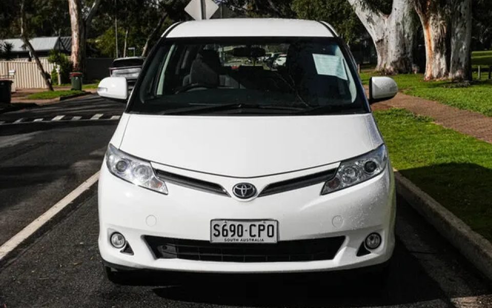 2015 Toyota Tarago ACR50R MY13 GLi White 7 Speed Constant Variable Wagon