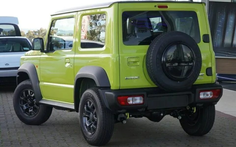 2026 Suzuki Jimny JB74 Kinetic Yellow & Bluish Black 4 Speed Automatic Hardtop