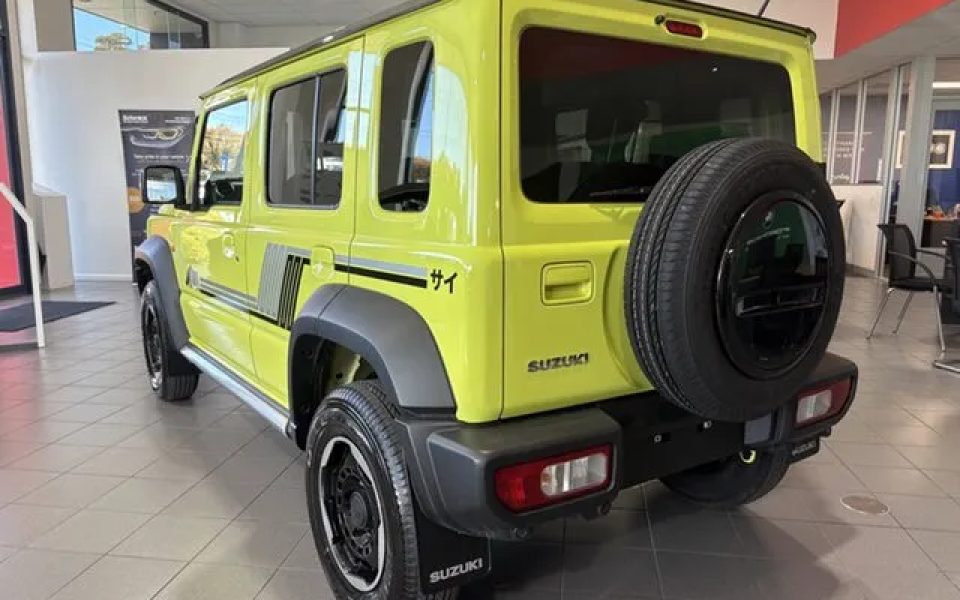 2026 Suzuki Jimny JC74 XL Rhino Rhino Yellow/blk 4 Speed Automatic Wagon