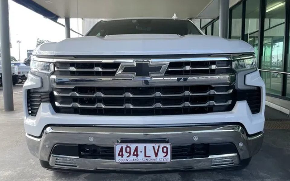 2023 Chevrolet Silverado T1 MY24 1500 LTZ Premium Pickup Crew Cab W/Tech Pack Summit White 10 Speed