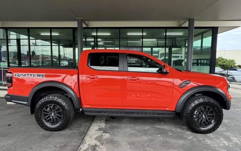 2026 Ford Ranger PY 2026.00MY Raptor FullTime 4WD DR Orange 10 Speed Sports Automatic Dual Cab
