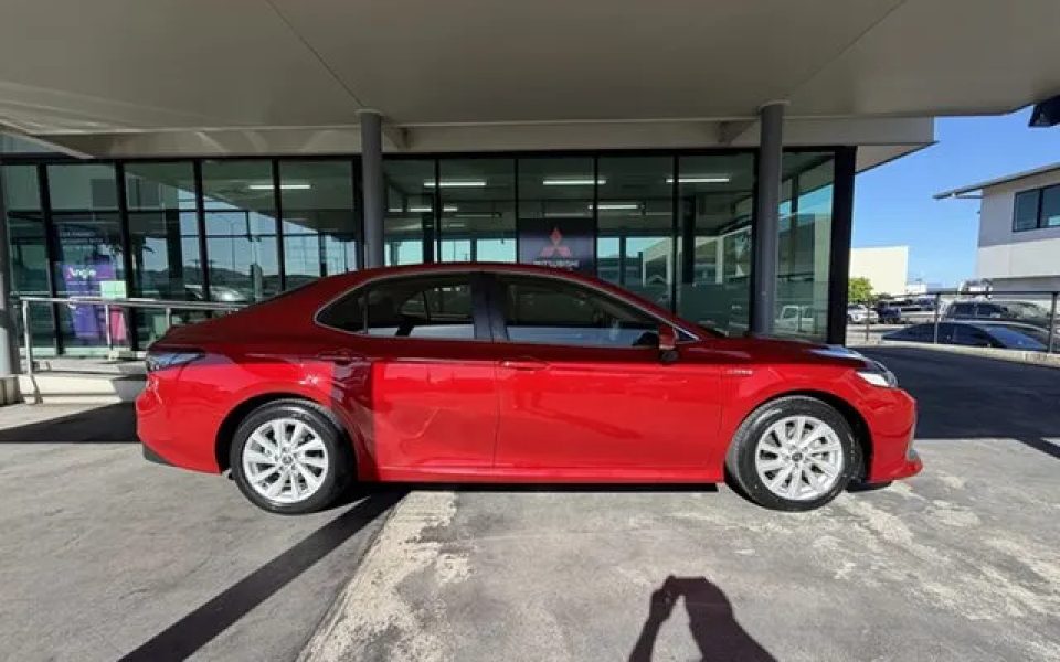 2021 Toyota Camry Axvh70R Ascent Red 6 Speed Constant Variable Sedan Hybrid