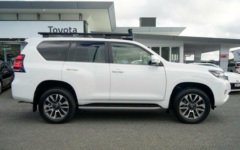 2022 Toyota Landcruiser Prado VX Wagon (Glacier White) Used Car