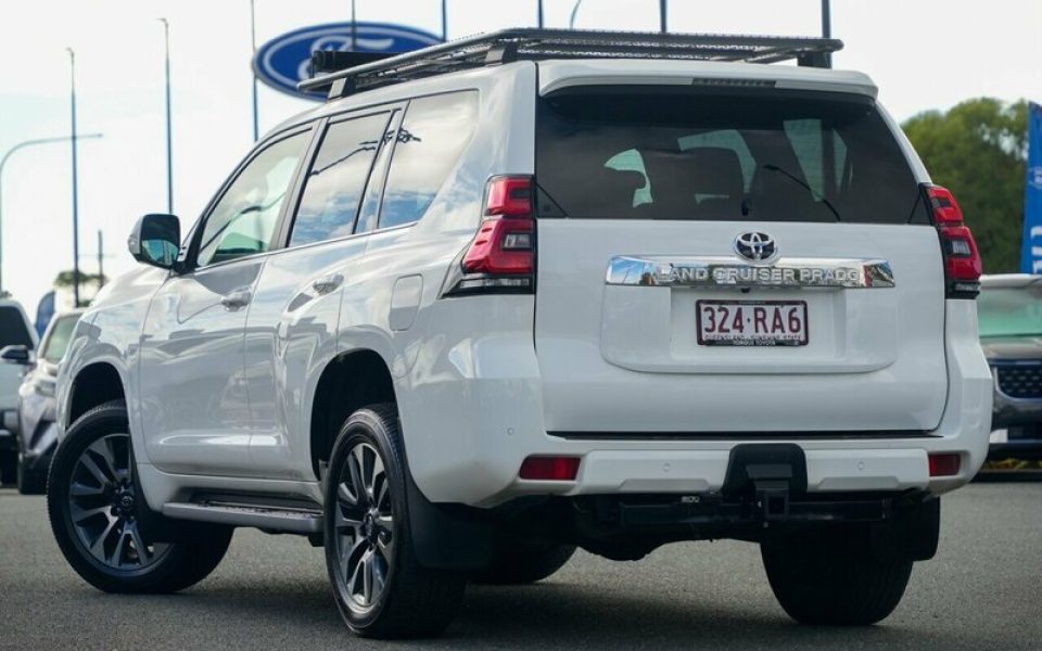 2022 Toyota Landcruiser Prado VX Wagon (Glacier White) Used Car