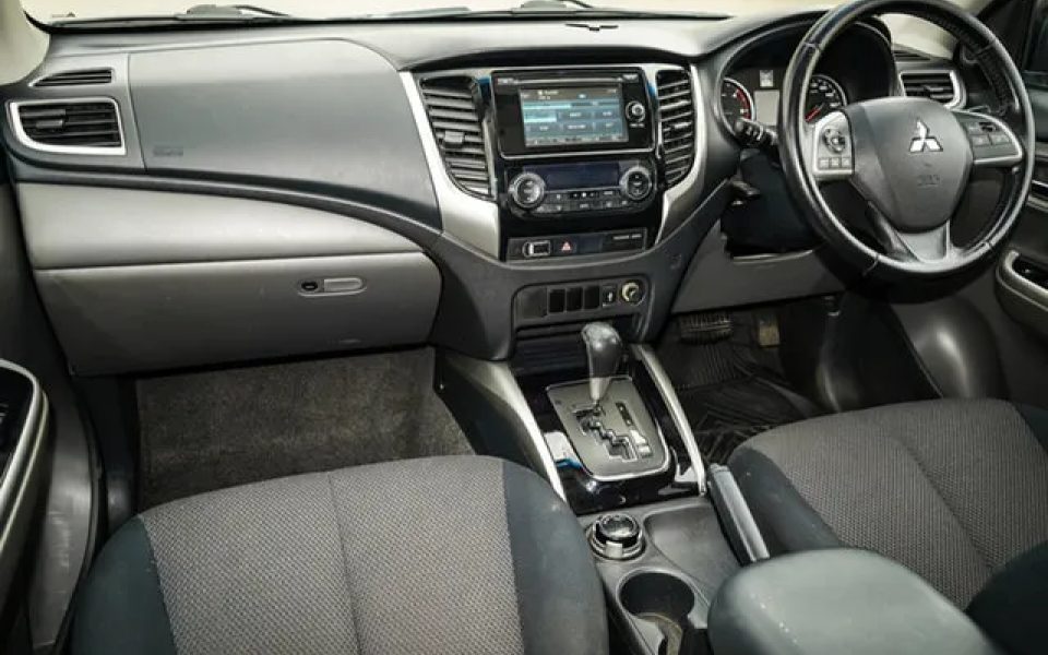 2016 Mitsubishi Triton MQ MY16 GLS Double Cab Grey 5 Speed Sports Automatic Utility