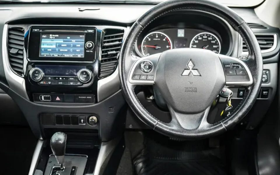 2016 Mitsubishi Triton MQ MY16 GLS Double Cab Grey 5 Speed Sports Automatic Utility