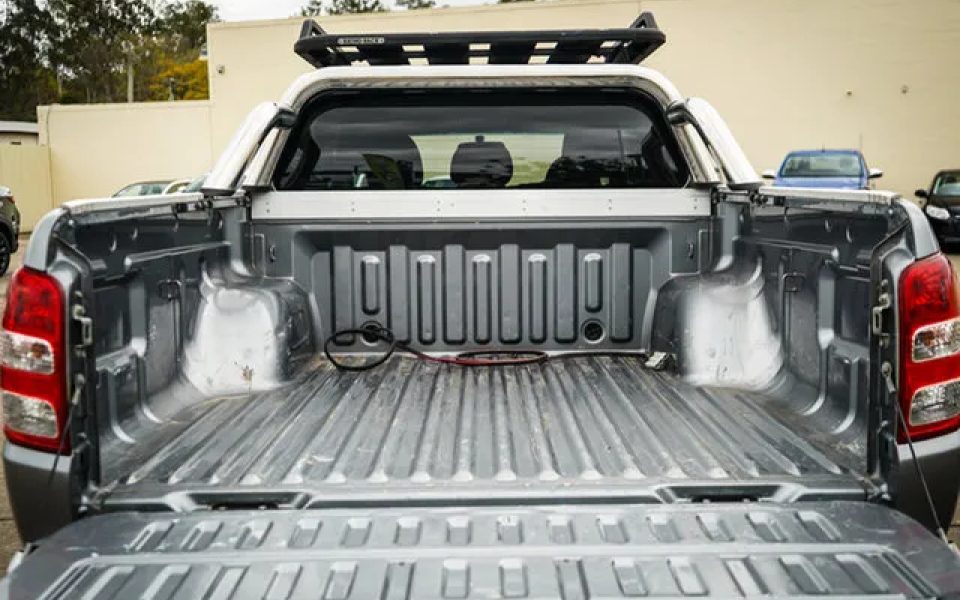 2016 Mitsubishi Triton MQ MY16 GLS Double Cab Grey 5 Speed Sports Automatic Utility
