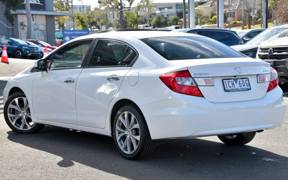 2013 Honda Civic Sport Sedan (White) Used Car