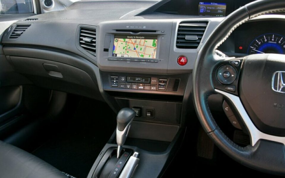 2013 Honda Civic Sport Sedan (White) Used Car