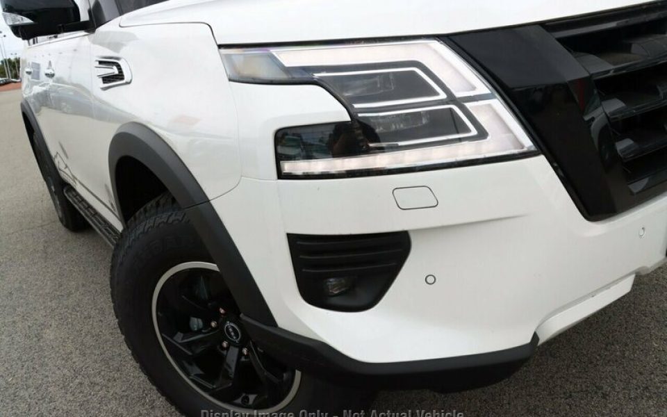 2026 Nissan Patrol Warrior 8 seater Wagon (Moonstone White) New Car