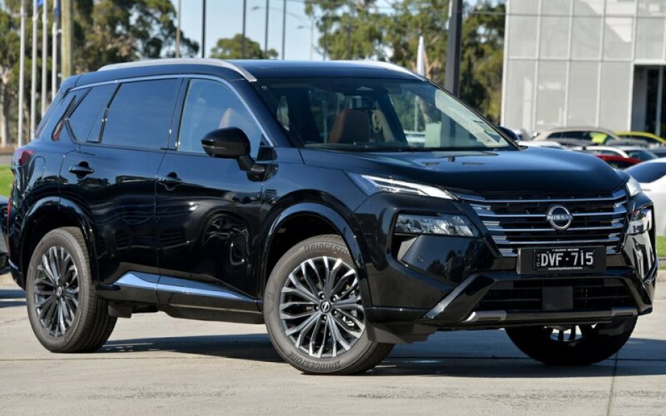2026 Nissan X-Trail Ti-L X-tronic 4WD Wagon (Diamond Black) Demo Car