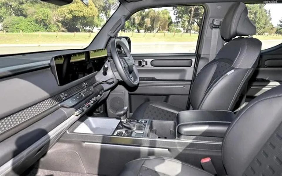 2025 Kia Tasman TK MY26 SX+ Pick-up Double Cab 4X4 Interstellar Grey 8 Speed Sports Automatic