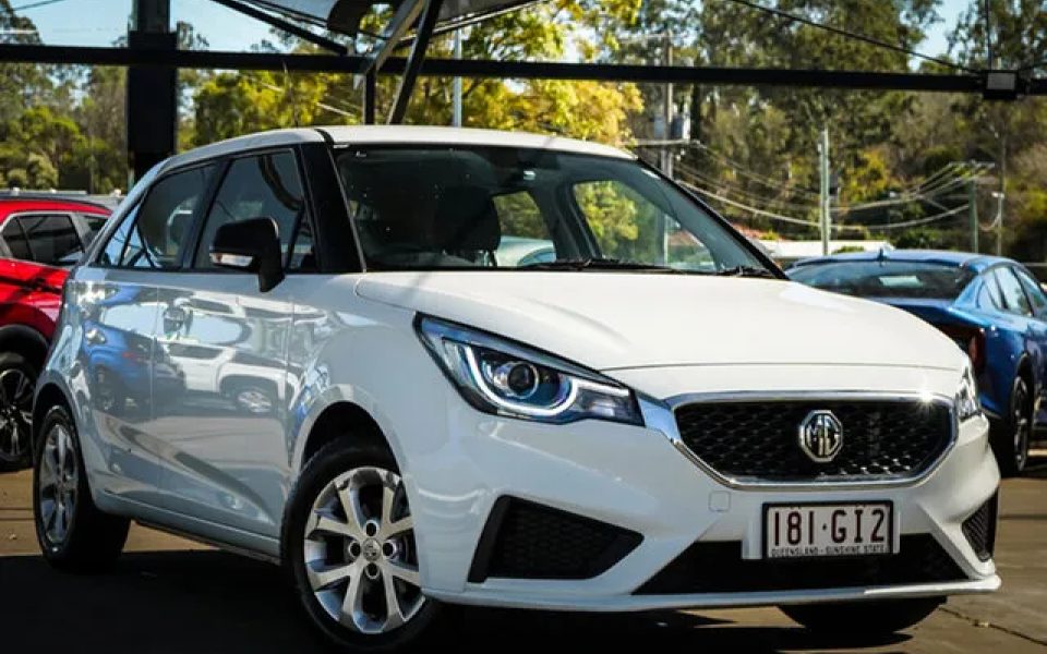 2022 MG MG3 SZP1 MY22 Core (Nav) White 4 Speed Automatic Hatchback