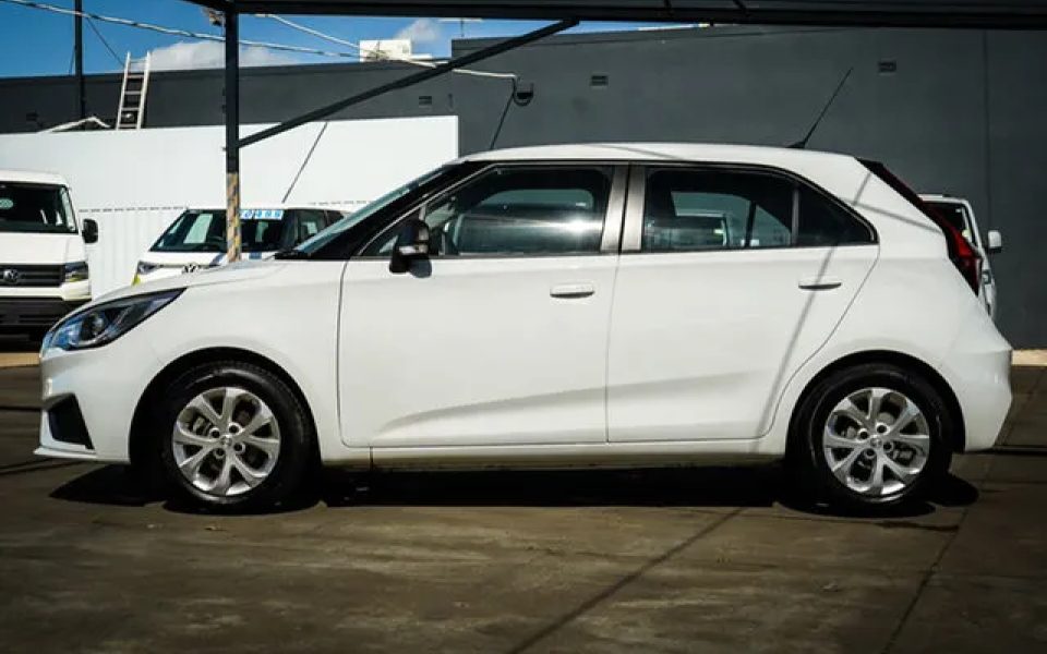2022 MG MG3 SZP1 MY22 Core (Nav) White 4 Speed Automatic Hatchback
