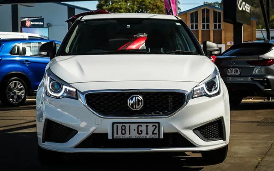 2022 MG MG3 SZP1 MY22 Core (Nav) White 4 Speed Automatic Hatchback