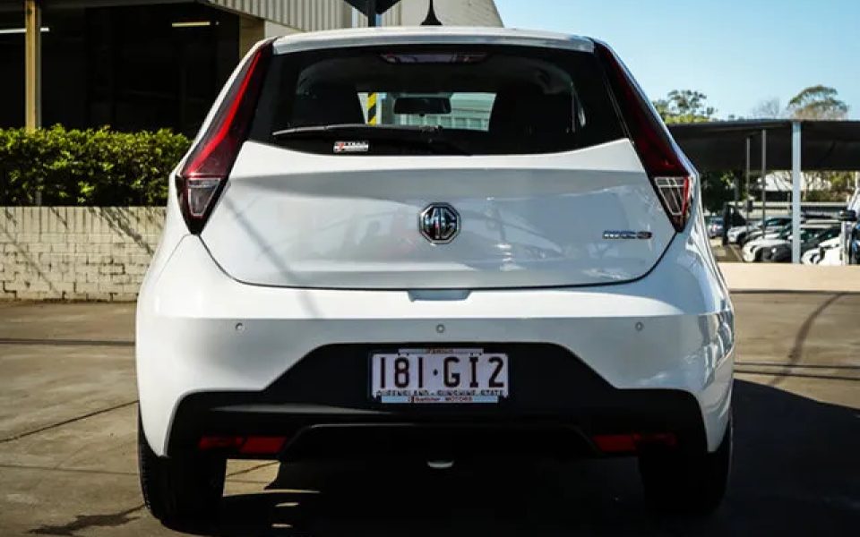 2022 MG MG3 SZP1 MY22 Core (Nav) White 4 Speed Automatic Hatchback