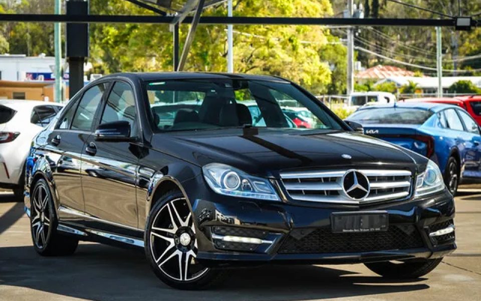 2013 Mercedes-Benz C-Class W204 MY13 C250 CDI 7G-Tronic + Avantgarde Black 7 Speed Sports Automatic