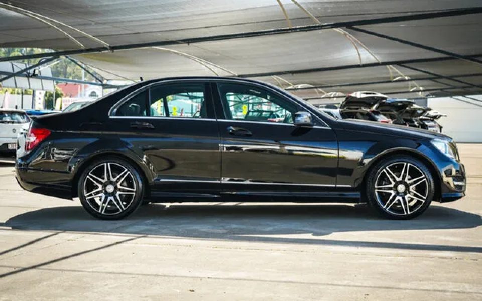 2013 Mercedes-Benz C-Class W204 MY13 C250 CDI 7G-Tronic + Avantgarde Black 7 Speed Sports Automatic