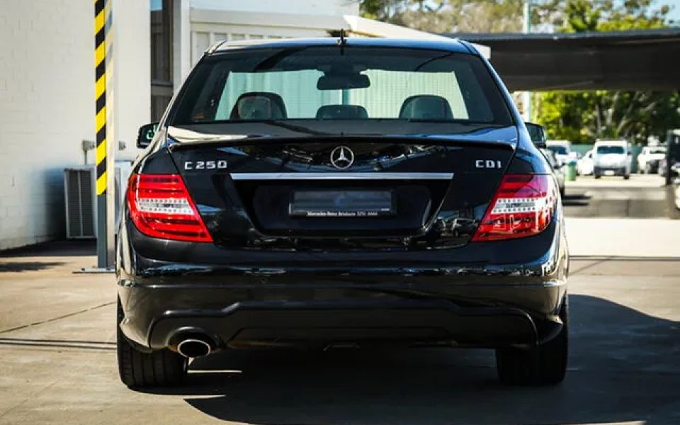 2013 Mercedes-Benz C-Class W204 MY13 C250 CDI 7G-Tronic + Avantgarde Black 7 Speed Sports Automatic