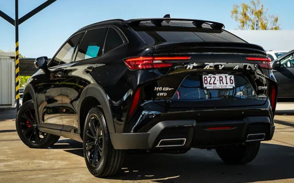 2022 GWM Haval H6GT B03 Ultra Coupe DCT Black 7 Speed Sports Automatic Dual Clutch Wagon