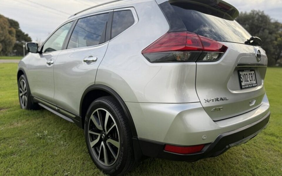 2022 Nissan X-Trail Ti X-tronic 4WD Wagon (Brilliant Silver) Used Car