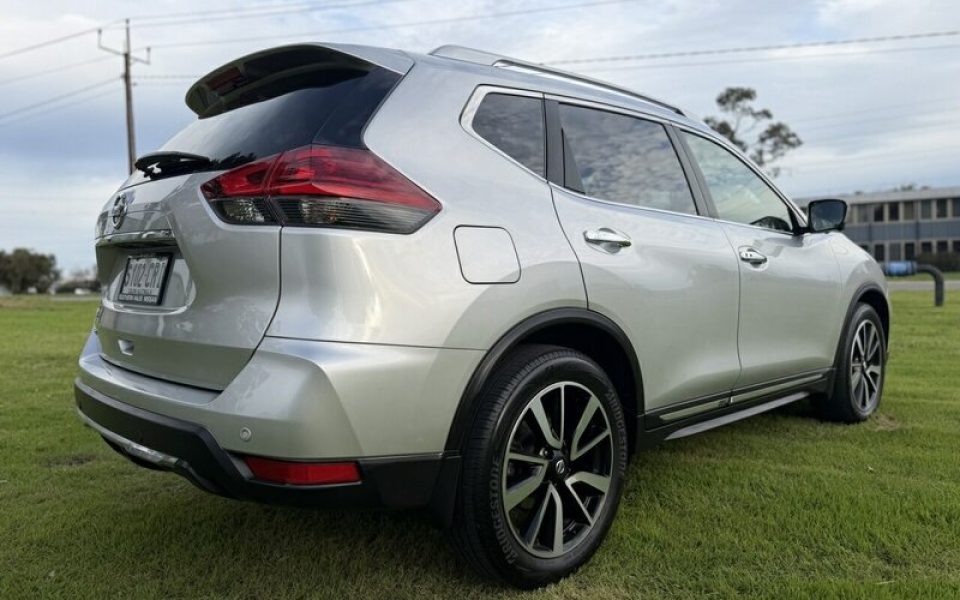 2022 Nissan X-Trail Ti X-tronic 4WD Wagon (Brilliant Silver) Used Car