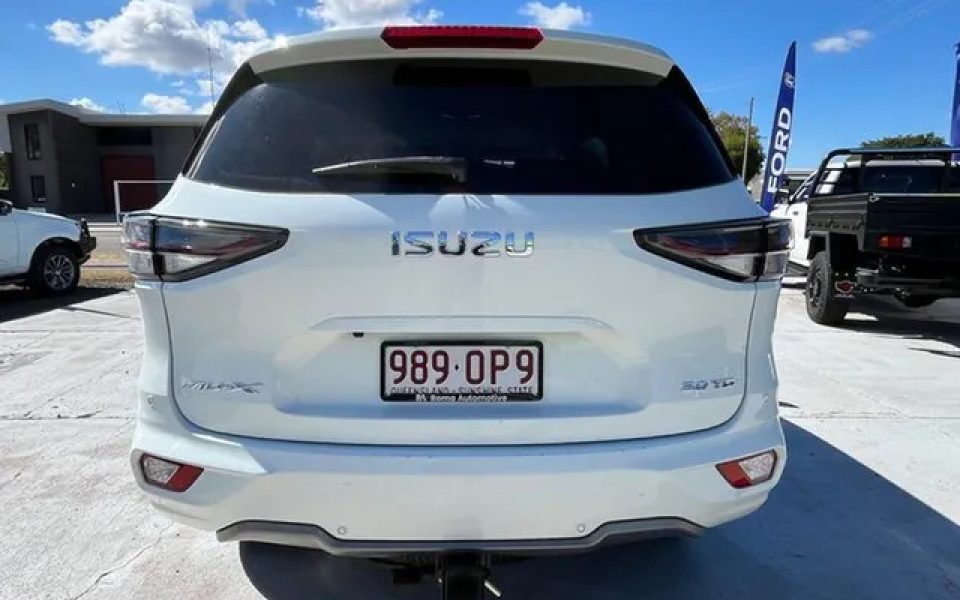 2022 Isuzu MU-X RJ MY22 LS-T Rev-Tronic 4x2 White 6 Speed Sports Automatic Wagon