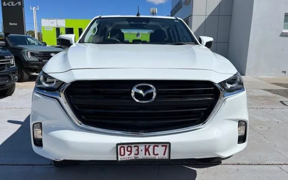 2023 Mazda BT-50 TFS40J XT White 6 Speed Sports Automatic Utility
