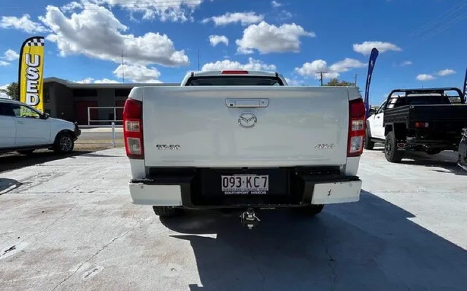 2023 Mazda BT-50 TFS40J XT White 6 Speed Sports Automatic Utility