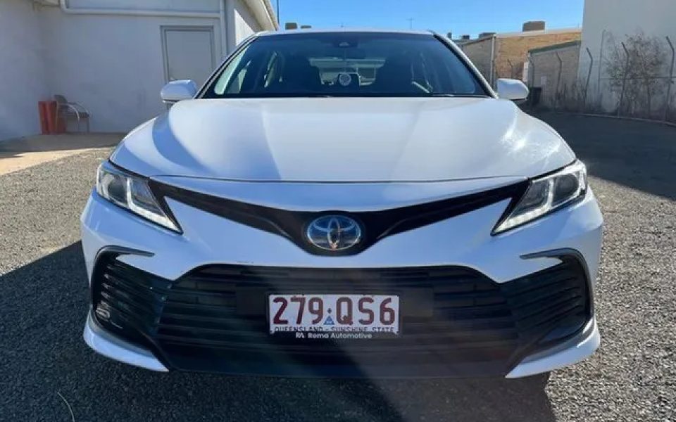 2022 Toyota Camry Axvh70R Ascent White 6 Speed Constant Variable Sedan Hybrid