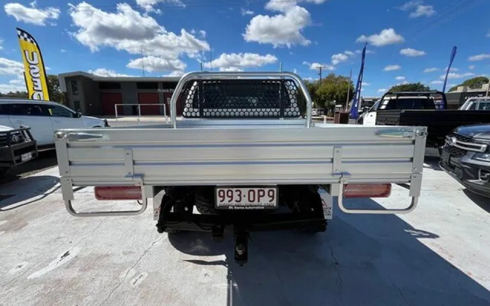 2018 Toyota Hilux GUN126R SR Double Cab White 6 Speed Manual Utility