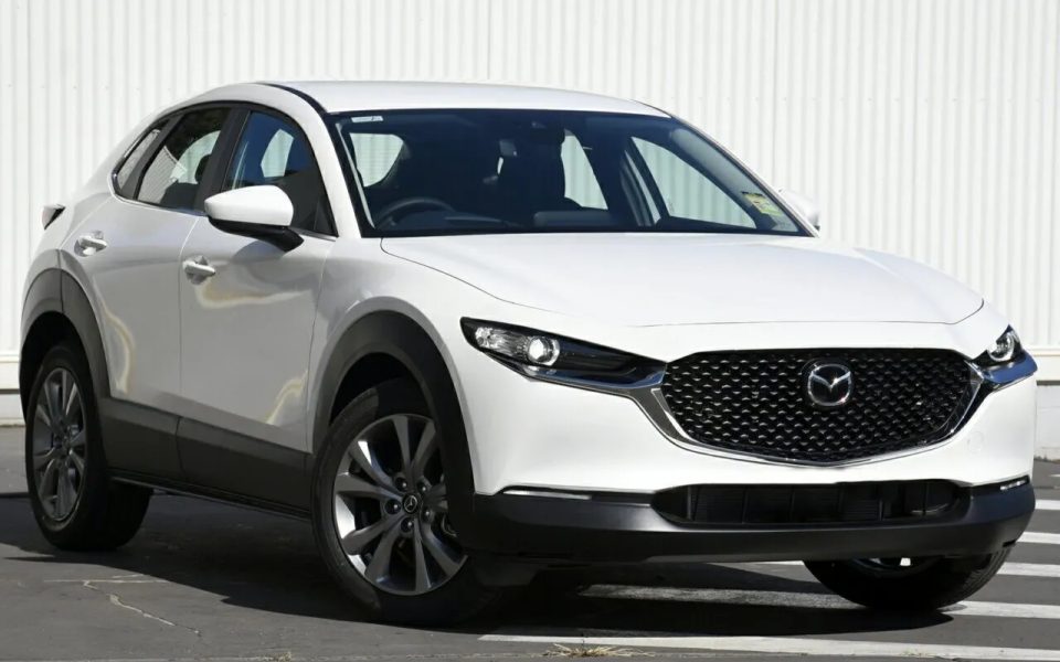 2026 Mazda CX-30 DM2W7A G20 SKYACTIV-Drive Evolve Snowflake White Pearl 6 Speed Sports Automatic