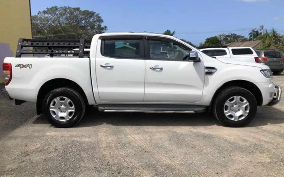 2016 Ford Ranger PX MkII XLS Double Cab White 6 Speed Sports Automatic Double Cab