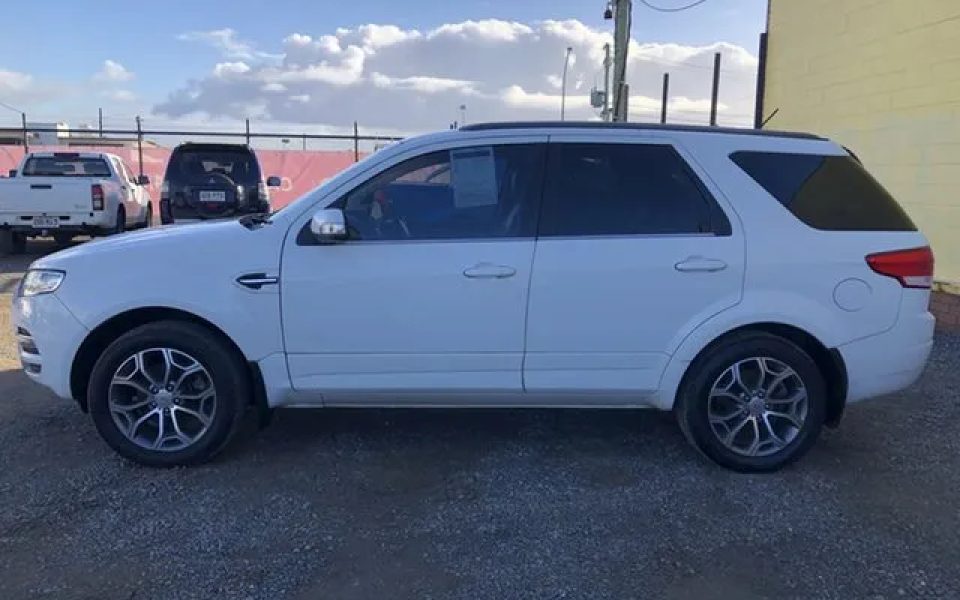 2013 Ford Territory SZ Titanium Seq Sport Shift White 6 Speed Sports Automatic Wagon