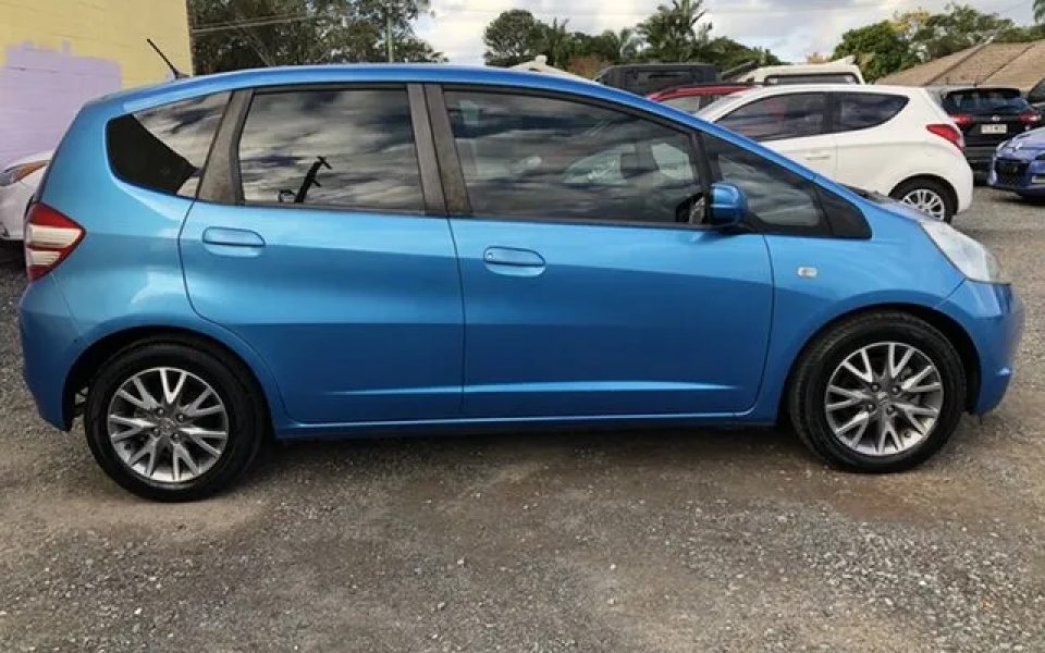 2010 Honda Jazz GE MY10 GLi Blue 5 Speed Automatic Hatchback