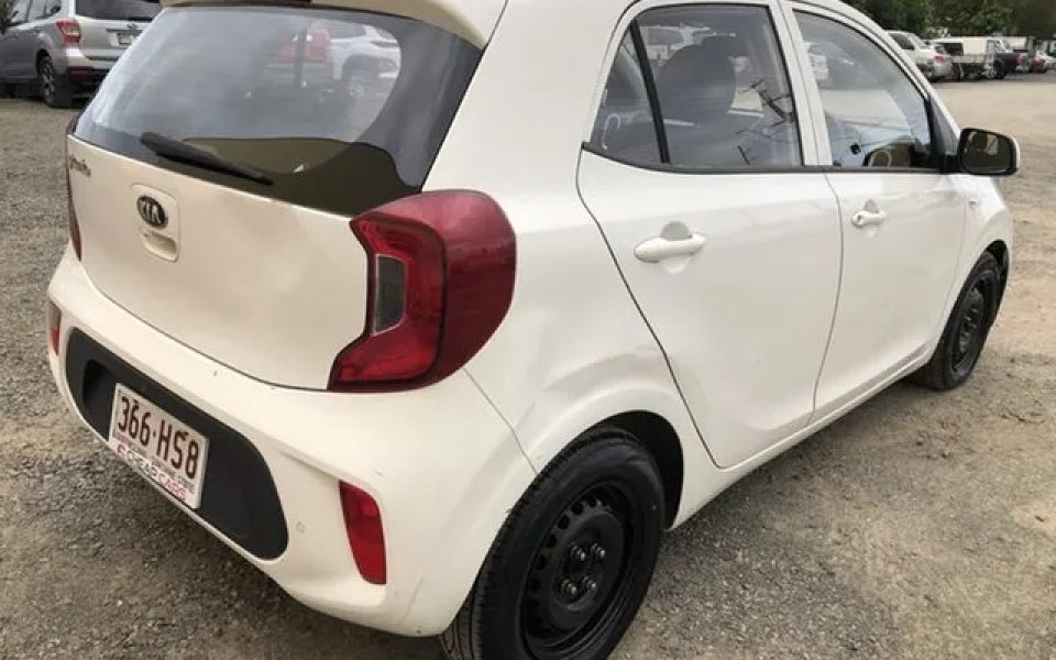 2018 Kia Picanto JA MY18 S White 4 Speed Automatic Hatchback