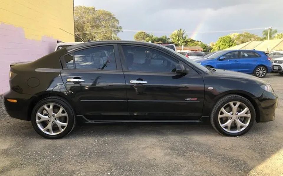 2008 Mazda 3 BK1032 SP23 Black 6 Speed Manual Sedan